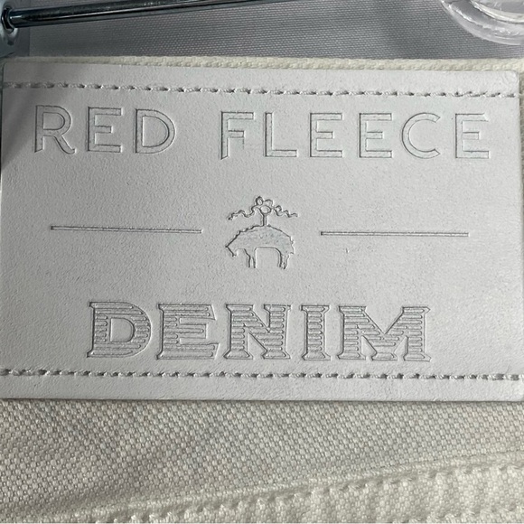 Brooks Brothers Jeans, White, Classic, Red Fleece Line, 98% Cotton, 2% Elastane - Picture 12 of 15
